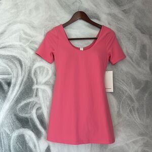 lululemon Align Short-Sleeve Dress size 6 Sakura pink NWT